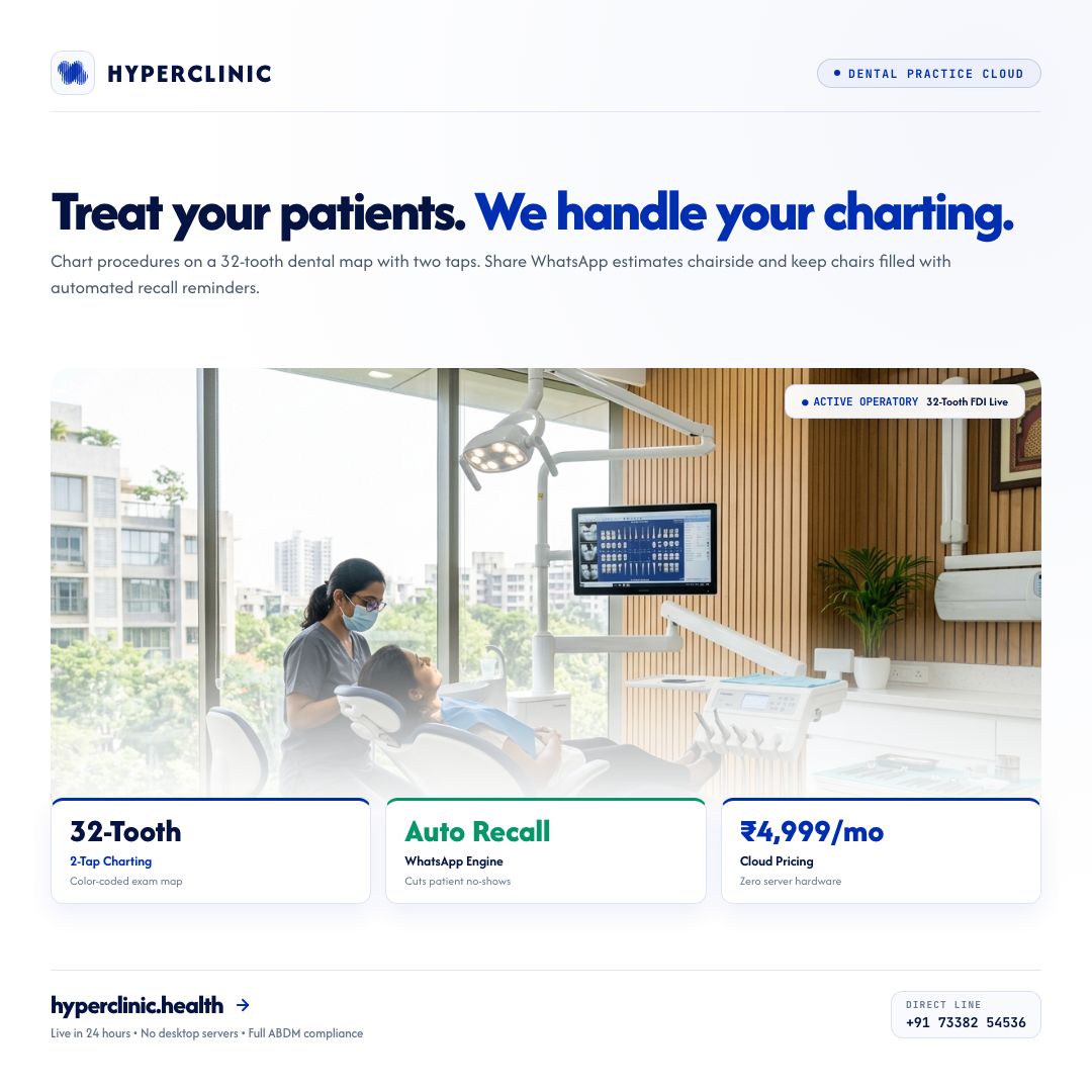 Treat your patients. We handle your charting.